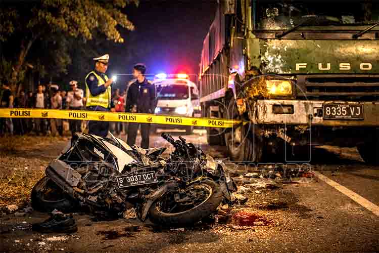 Dua Pelajar Tewas dalam Kecelakaan di Ploso Jombang MDN