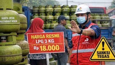 Gas 3 Kg Diburu Warga Tuban, Pertamina Ancam Agen Nakal