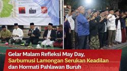Gelar Malam Refleksi May Day, Sarbumusi Lamongan Serukan Keadilan dan Hormati Pahlawan Buruh