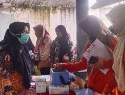 Dinkes Kabupaten Kediri Gencarkan Imunisasi Campak di Posyandu Anggrek 1 Pare