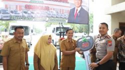 Dorong Penguatan Ekonomi, Kapolres Kediri Hadiri Penyerahan Truk Koperasi Desa Merah Putih