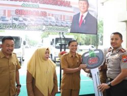 Dorong Penguatan Ekonomi, Kapolres Kediri Hadiri Penyerahan Truk Koperasi Desa Merah Putih