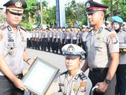 Bripda Sakti Terima Penghargaan Usai Insiden Viral Hentikan Bus Langgar Jalur