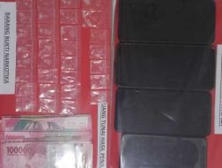 Polres Tanjungperak Ungkap Jaringan Pengedar Sabu, 4 Tersangka Diamankan di Surabaya