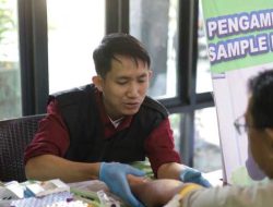 Ratusan Personel Ikuti Pemeriksaan Kesehatan Berkala Polres Kediri