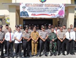 Kunker di Polsek Plemahan, Kapolres Kediri Tekankan Peningkatan Kualitas Pelayanan Publik