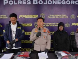 Polres Bojonegoro Ungkap Dua Kasus Curanmor, Dua Tersangka Diamankan