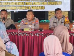 Polresta Sidoarjo Gelar Curhat Kamtibmas Perkuat Sinergi dan Serap Aspirasi Warga