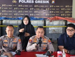 Polres Gresik Ungkap Penimbunan 17 Ribu Liter Solar Subsidi, Satu Tersangka Diamankan