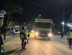 Polres Jember Batasi Kecepatan Kendaraan Berat di Jalur Kasian – Puger
