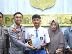 Polres Ngawi Apresiasi dan Dukung Pesilat Muda Berlaga di Kejuaraan Dunia