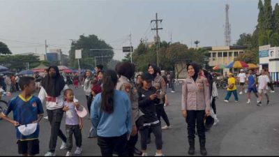 Harkamtibmas, Polresta Sidoarjo Maksimalkan Patroli Polwan Jenggala Presisi