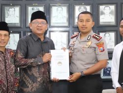 Kapolres Kediri Terima Audiensi PJDBI, Bahas Penguatan Diklat dan Edukasi Kebangsaan