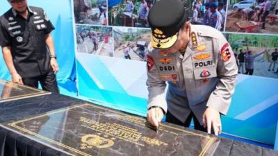 Wakapolri Resmikan Jembatan Perintis “Dhira Brata” Wujud Instruksi Presiden Prabowo