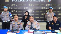 Polres Gresik Ungkap Jaringan Narkoba Lintas Kota, 4 Tersangka Diamankan