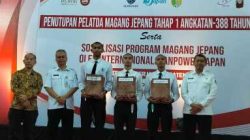 Disnaker Kabupaten Kediri Gelar Penutupan Pelatihan Magang Jepang Tahap I Angkatan 388 Tahun 2026