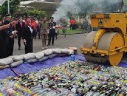 Rokok Ilegal Dibabat, Ribuan Batang Dimusnahkan di Kediri: Negara Tak Mau Kecolongan