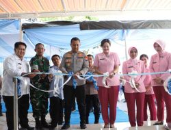 Kapolres Kediri Resmikan SPPG 3 Polres Kediri Cab. Kandat Perluas Layanan Gizi Masyarakat