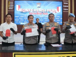Polres Blitar Kota Amankan Tersangka Penyalahgunaan BBM Bersubsidi