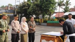 Perkuat Deteksi Dini, Apel Sabuk Kamtibmas Satukan Elemen Masyarakat Kabupaten Kediri