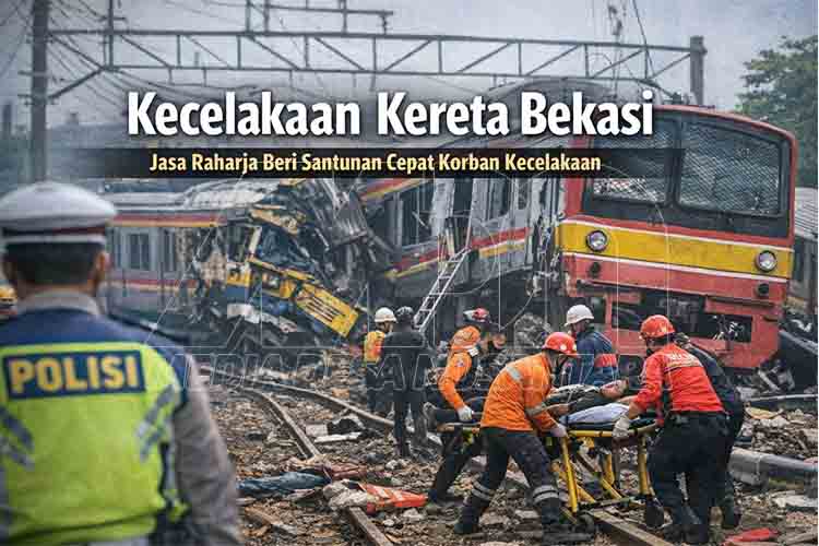 Jasa Raharja Pastikan Korban Kecelakaan Kereta di Bekasi Timur Dapat Jaminan Perawatan mdn