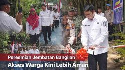Jembatan Merah Putih Presisi di Bangilan Resmi Dibuka, Warga Sambong Lombok Kini Lebih Nyaman Menyeberang