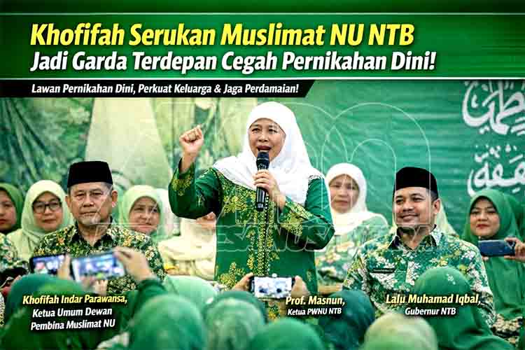 Khofifah Gema Seruan di Mataram
