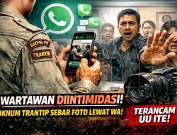 Oknum Trantip Benjeng Disorot: Potret Wartawan Diam-Diam, Foto Disebar Lewat WA, Terancam UU ITE