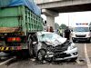 Kecelakaan di Bawah Flyover Banyu Urip, Lalu Lintas Sempat Tersendat