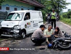 Mobil Program MBG Tabrak Motor di Tuban, Dua Orang Luka