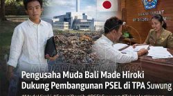PSEL TPA Suwung Dapat Dukungan Pengusaha Muda Bali Made Hiroki
