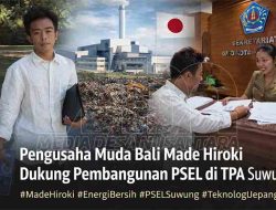 PSEL TPA Suwung Dapat Dukungan Pengusaha Muda Bali Made Hiroki