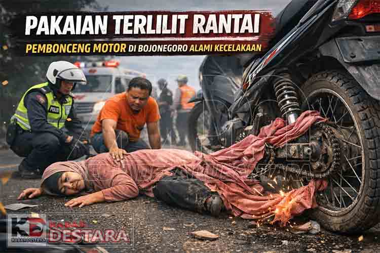 Pakaian Terlilit Rantai