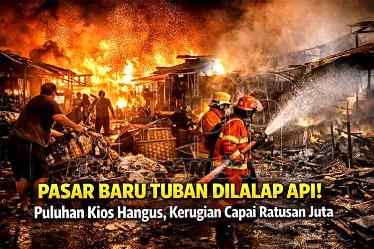 Pasar Baru Tuban Kembali Membara mdn