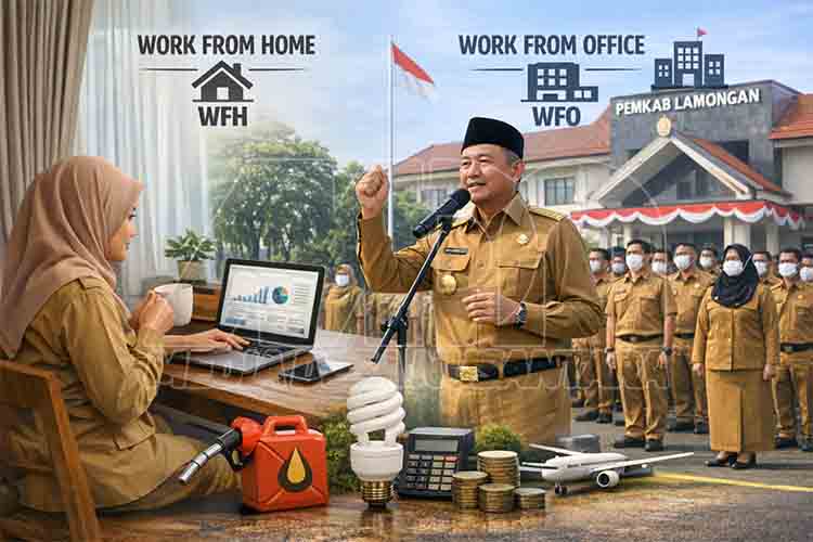 Pemkab Lamongan Terapkan WFH ASN, Pelayanan Publik Tetap Terjaga