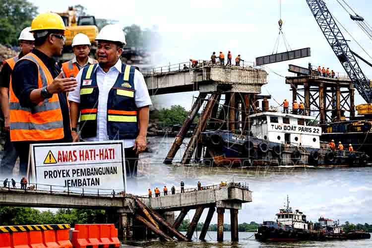 Pemkab Muba Percepat Revitalisasi Jembatan mdn
