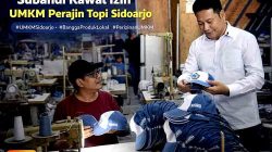 Pemkab Sidoarjo Kawal Perizinan UMKM Perajin Topi