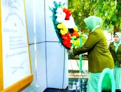 Persit KCK Bojonegoro Gelar Ziarah TMP Sambut HUT ke-80