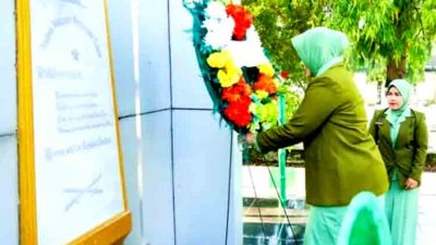 Persit KCK Bojonegoro Gelar Ziarah TMP Sambut HUT ke-80