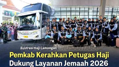 Pemkab Lamongan Kerahkan Petugas Haji, Pastikan Layanan Optimal bagi 2.758 Jemaah