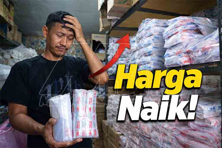 Plastik Naik Dua Kali Lipat, Pedagang Kecil Tercekik di Pemalang
