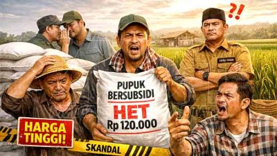 Poktan Jual Pupuk Rp120 Ribu, Kepala Dusun Diduga Tutup Mata