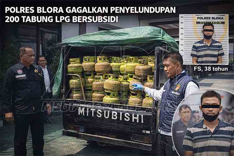 Polres Blora Tangkap Warga Tuban di Jepon MDN