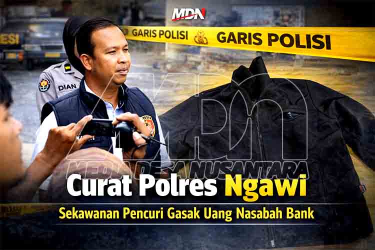 Polres Ngawi Tangkap Satu Pelaku Curat di CV Javamix, Dua Buron MDN