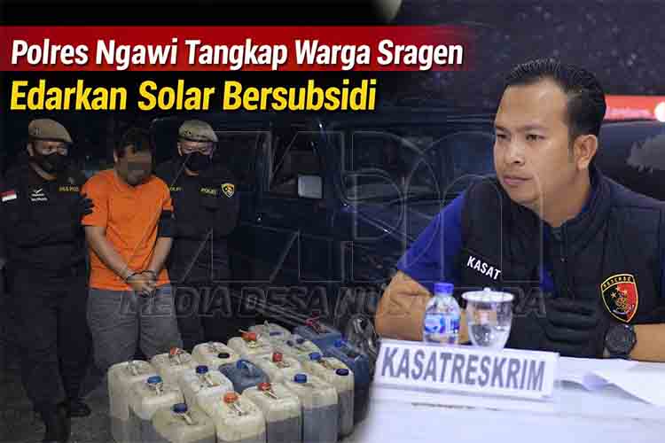 Polres Ngawi Tangkap Warga Sragen