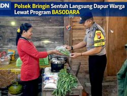 Polsek Bringin Sentuh Langsung Dapur Warga Lewat Program BASODARA