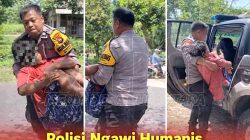 Polsek Kendal Sigap Amankan Warga di Tengah Jalan MDN