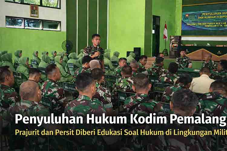 Prajurit Kodim Pemalang Dikejutkan