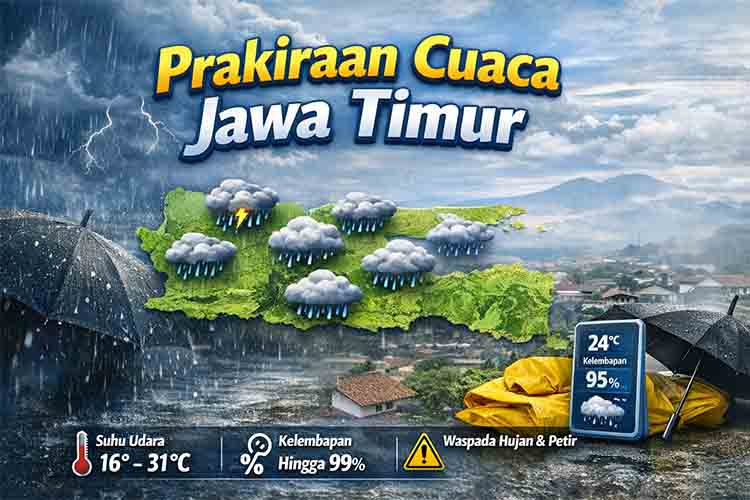 Prakiraan Cuaca Jatim'