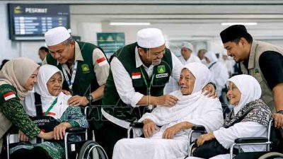 Puluhan Jemaah Haji Tuban Butuh Kursi Roda